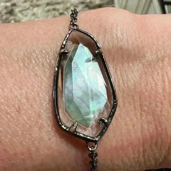 Kendra Scott Gunmetal Mirror
Rock Adjustable Bracelet - Picture 2 of 6